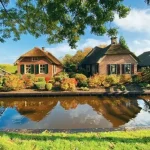 Desa Giethoorn di Belanda, Dikenal Sebagai Desa Tanpa Jalan Raya yang Paling Bersih di Dunia