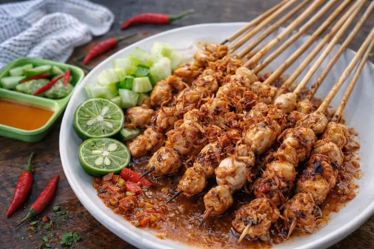 Sate Sumsum dan Ginjal Pak Oo - Sate Unik yang Melegenda